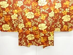 未使用品　花模様羽織